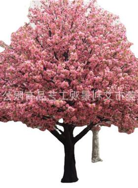 厂家桃花树人造桃花树樱花许愿树樱花树