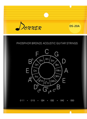 donner唐农木吉他琴弦