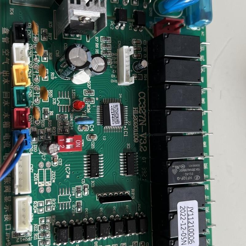光腾热泵单系统主板GT4512,CC327N-V3.2显示屏GT4538