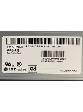 LM270WR8-SSA1 LM270WQA-SSA1  LM270WQB-SSA1  LM270WFA-SSA1/A2