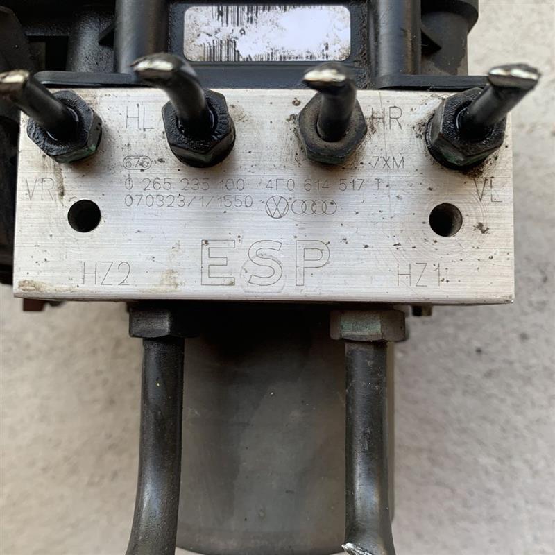 07款奥迪A6L C6刹车ABS泵体电脑模块总成奥迪A6ABS泵4F0614517T