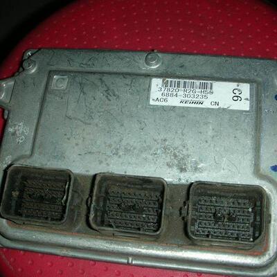 思域2.0/2.4发动机电脑板/37280-R2G-H55原厂拆车件