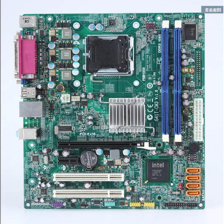 方正 清华同方 海尔精英 g41t-cm3 v1.0 ddr3 g41针全集成小板