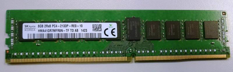 SK海力士HMA41GR7MFR8N-TF 内存8GB 2RX8 PC4-2133P-RE0-10 RDIMM 五金/工具 其他机电五金 原图主图