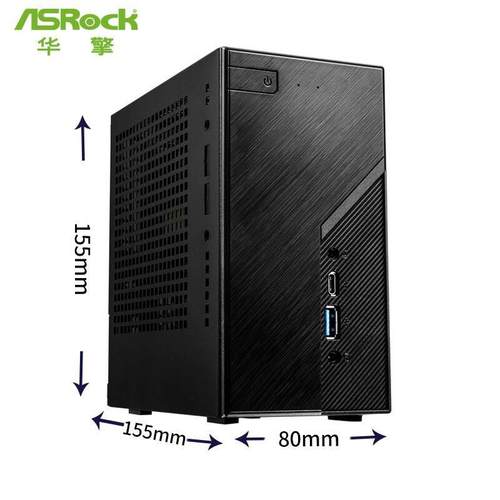 华擎DeskMini X300迷你ITX准系统HTPC电脑3000G/4650G小主机真4K