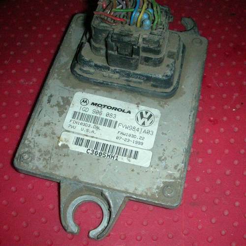 老款捷达发动机电脑板 ECU电路板 1GD906083原厂拆车