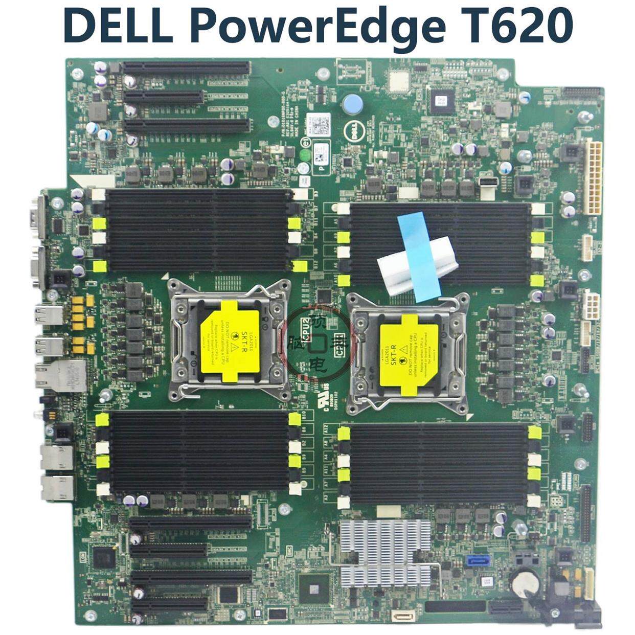 全新DELL戴尔PowerEdge T620双路塔式服务器主板C602 G1CNH 13XT0
