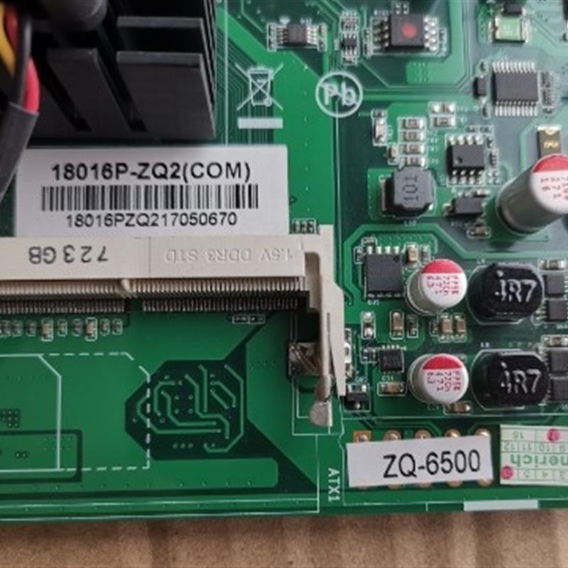 中崎ZQ-6500 18016P-ZQ2(COM) J1800 收银机POS收款机一体机主板