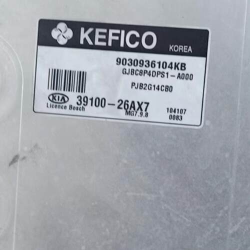 现代自动挡起亚悦动汽车电脑板ECU 39132-26AH5 A33 39100-26AX7