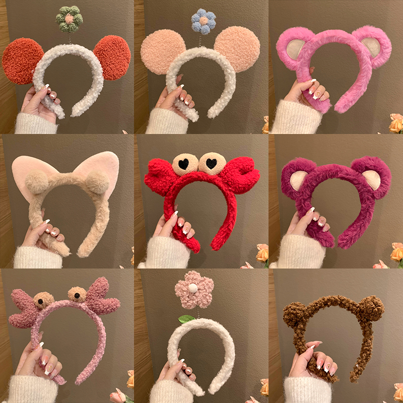 可爱卡通洗脸专用发箍敷面膜头箍