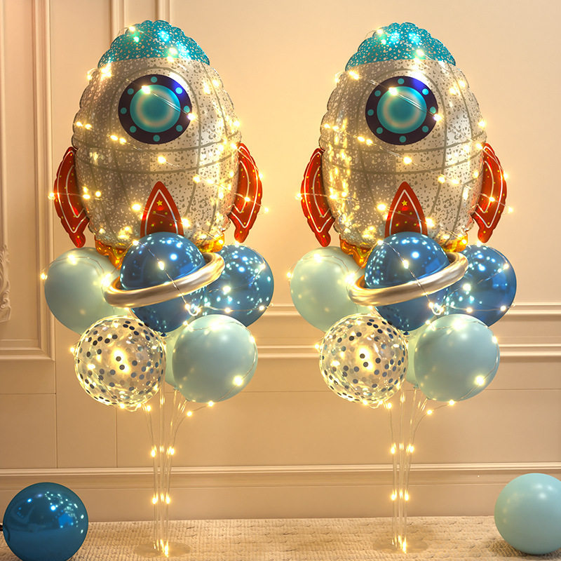 宇航太空主题气球星空火箭桌飘立柱卡通儿童周岁生日派对布置装饰,节庆用品/礼品,气球,淘宝优惠券,粉丝福利购,淘宝优惠卷