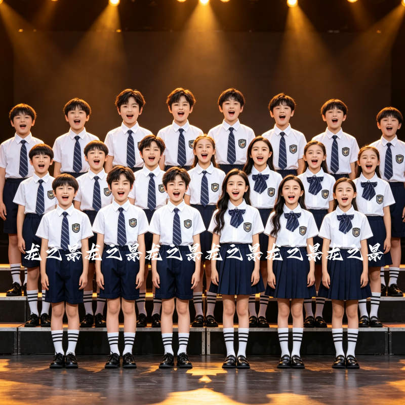 六一儿童大合唱团演出服小学生