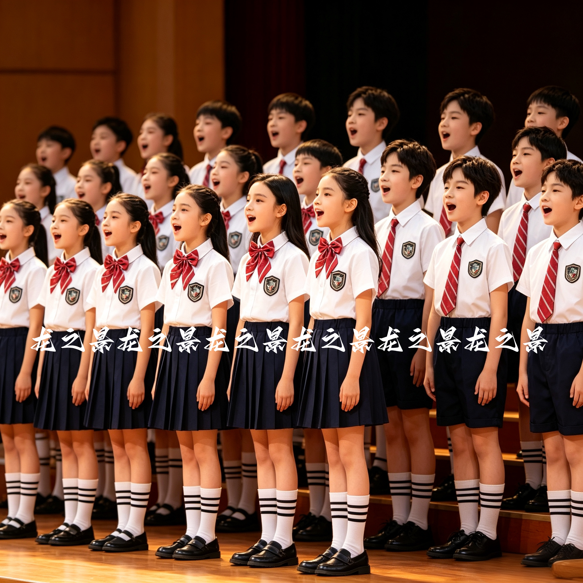 小学生夏季班服英伦衬衫套装