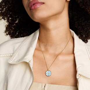 代购Fossil化石命中注定系列十二生肖星座吊坠项链