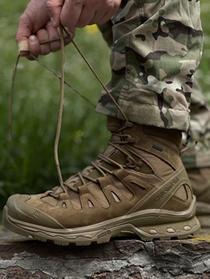 代购Salomon QUEST 4D GTX FORCES 2萨洛蒙登山鞋男女户外徒步郊