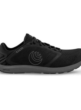 代购TOPO男士跑鞋透气性佳零落差轻质缓震贴合脚型黑色炭灰色