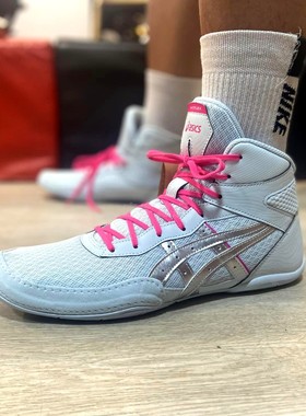 代购Asics Matflex 7 亚瑟士深蹲举重拳击鞋专业摔跤鞋1081A051
