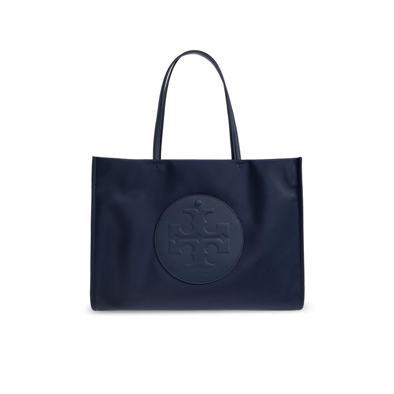 Tory Burch/汤丽柏琦女包通勤简约大容量托特包真皮拼接设计