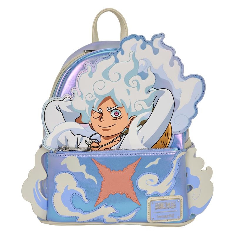 代购Loungefly限量版ONE PIECE GEAR5路飞发光动漫卡通迷你双肩