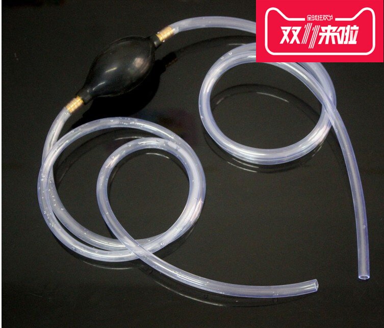 抽油器 手动抽油泵专用管PVC+全铜吸油器加长吸酒管鱼缸换水器