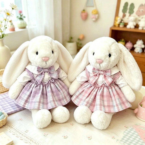 适用于Jellycat中号31CM害羞邦尼兔娃衣30CM伽百利兔子新款连衣裙