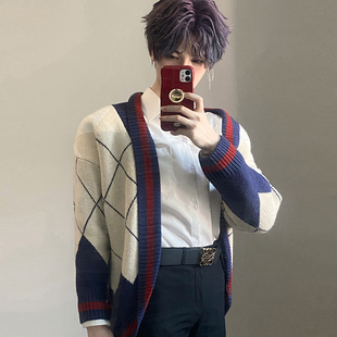 【完售展示】恋与深空祁煜同款不对称浪漫COS服毛衣外套cosplay