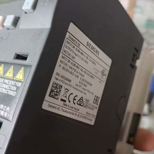 维修SINAMICS V20，6SL3210-5 BE21-5UV0，AC400-480V，0-550Hz