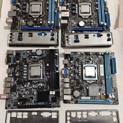 可维修如如图H61主板3-2100Cpu8g(4gx2条议价