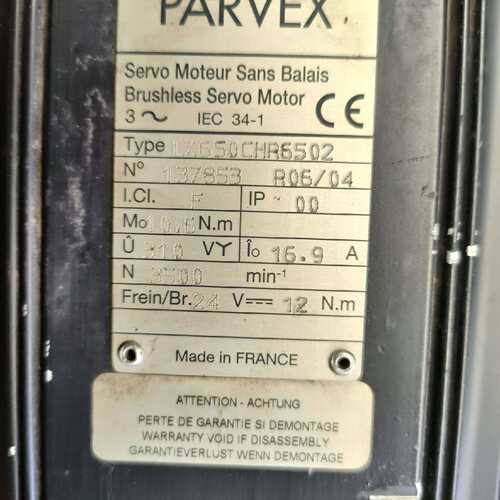 维修SSD PARVEX伺服电机带刹LX6506502议价