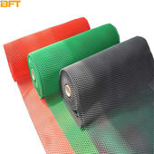 贝傅特镂空链条防滑垫户外餐厅pvc塑料加厚防滑地毯疏水脚踏垫链