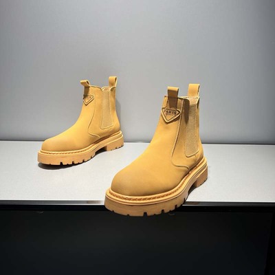 P6880英伦马丁靴秋季高帮短靴