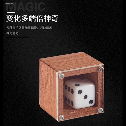 混沌骰子心灵骰子预言骰子近景魔术道具震撼魔术道具