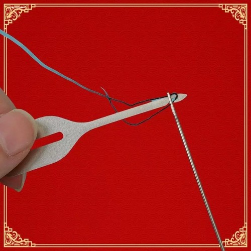 铁片穿线器 铁勾穿针器 十字绣穿线器穿针器勾线器十字绣工具配件