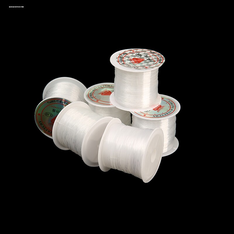 鱼丝线透明鱼线水晶线diy手工串珠线无弹力穿珠耐磨线穿珠子的线