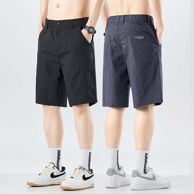 冰丝休闲短裤男潮牌夏季