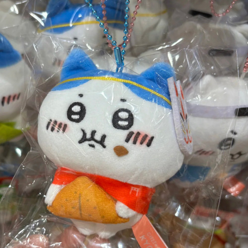 日本正版chiikawa吉伊卡哇伏见稻荷吃饼吉伊小八玩偶挂件包挂件