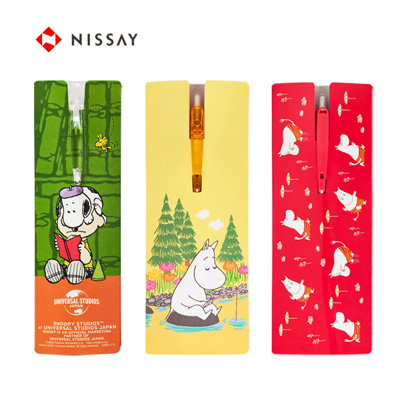 日本环球影城联名 pilot百乐OPT中油圆珠笔姆明史努比
