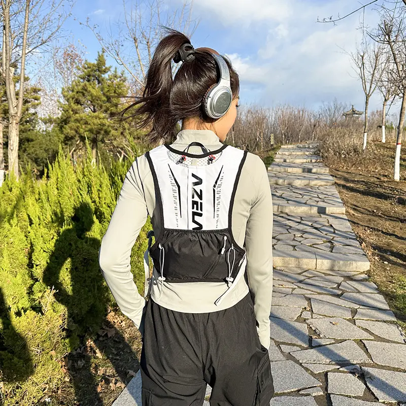 户外越野跑步背包马拉松马甲背心双肩包运动徒步骑行背包水袋包