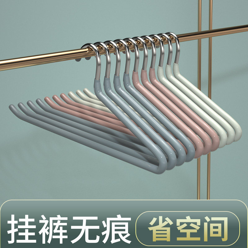鹅型裤架挂裤子专用衣架家用不锈钢晾晒裤挂z字无痕裤夹衣柜收纳