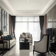新中式沙发现代客厅样板房别墅酒店全实木成套家具简约小户型组合