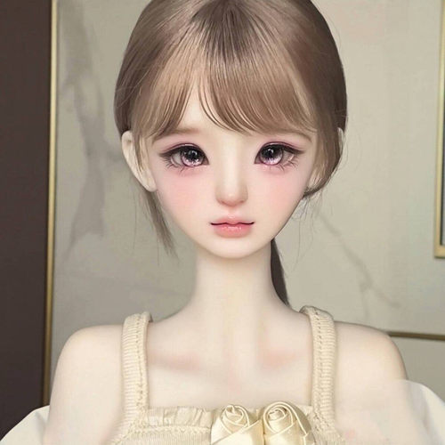 正版Bjd4分树脂一翻d头Fl
