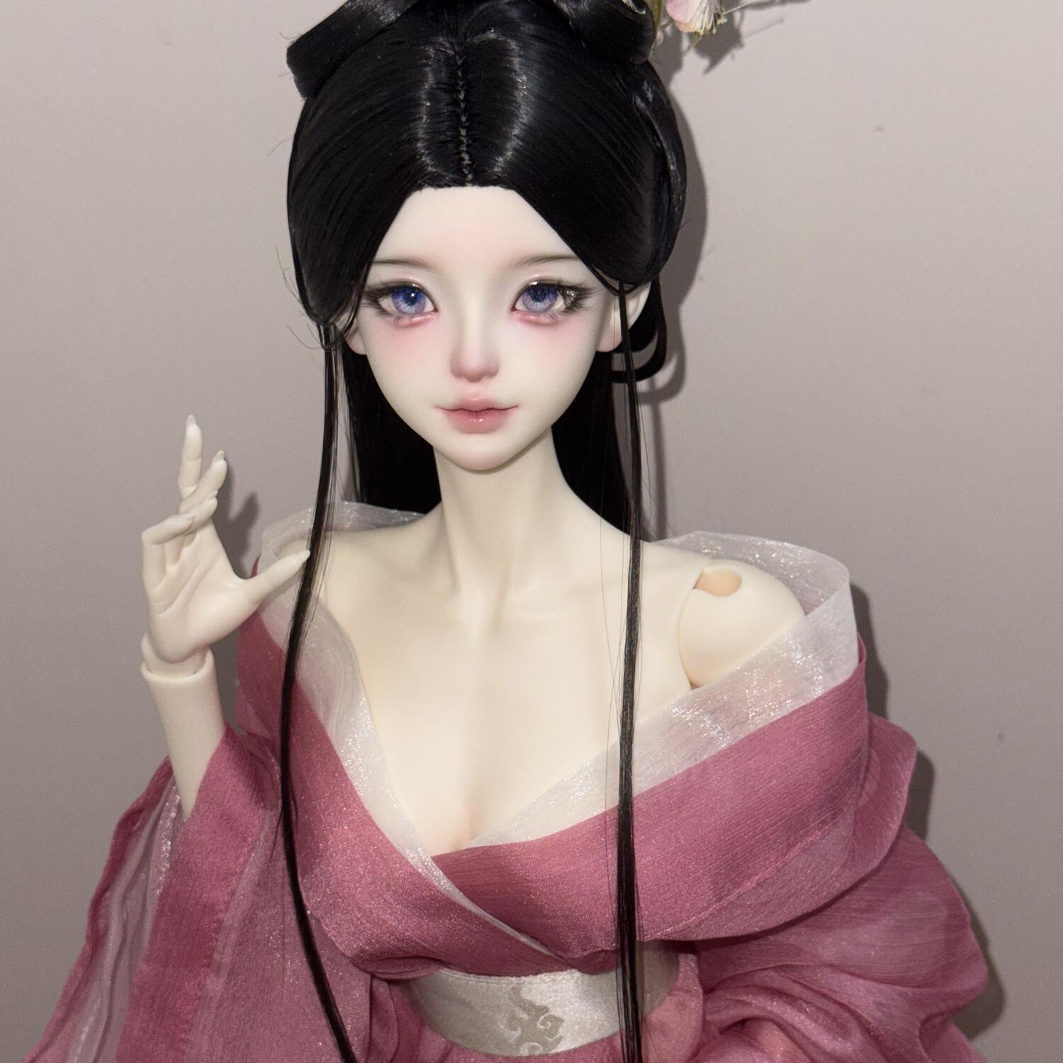 bjd正版3分小姝女娃三素