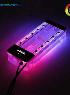 Barrowch boxfish系列亚克力方形智慧数显水箱水冷散热FBRE1-150Y