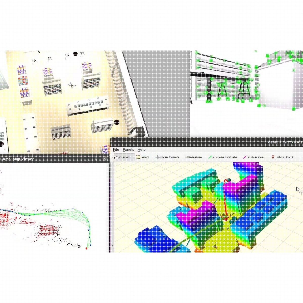 接ros无人机gazebo仿真路径轨迹规划避障slam建图导航PX4视觉控制