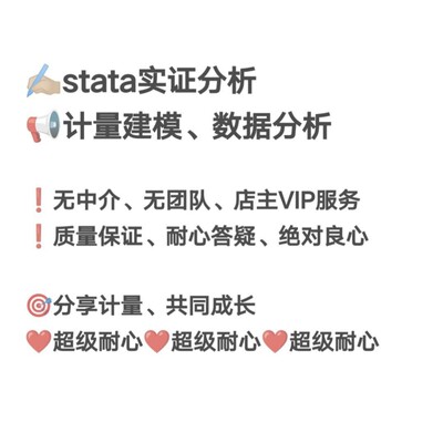 Stata实证分析数据分析计量建模显著性调整调节效应内生性检验