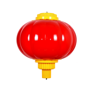 亚克力灯笼户外亮化LED灯笼工程城市街道景点路灯杆防水塑料灯笼