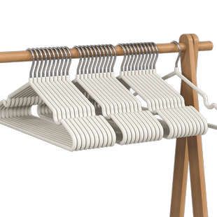 衣架家用挂衣100个学生宿舍防滑无痕晾衣架批发衣柜衣服挂架撑子