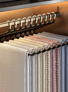 鹅型裤架衣架宿舍用学生挂裤子专用无痕防滑Z字衣柜内置收纳神器