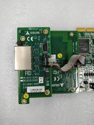 ADLINK 凌华 PCI-8154 步进伺服电机控制卡一套 原装拆机卡询价议