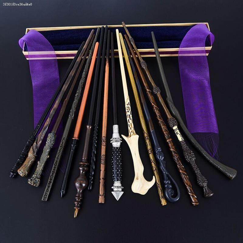 哈利波特魔杖发光哈里卢修斯卢娜同款老魔杖魔法棒环球影城周边